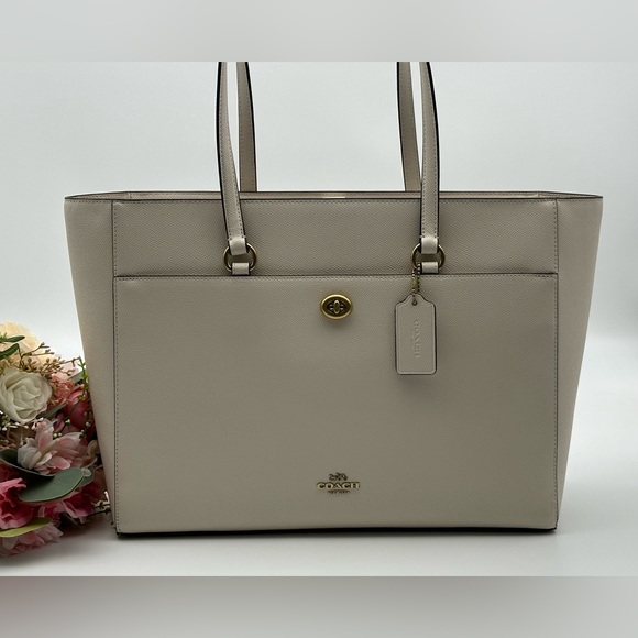 Coach Large Chalk Business Tote - Picture 2 of 15